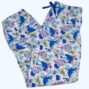 Small Shop Boutique Cotton Floral Pj Pants 12/14